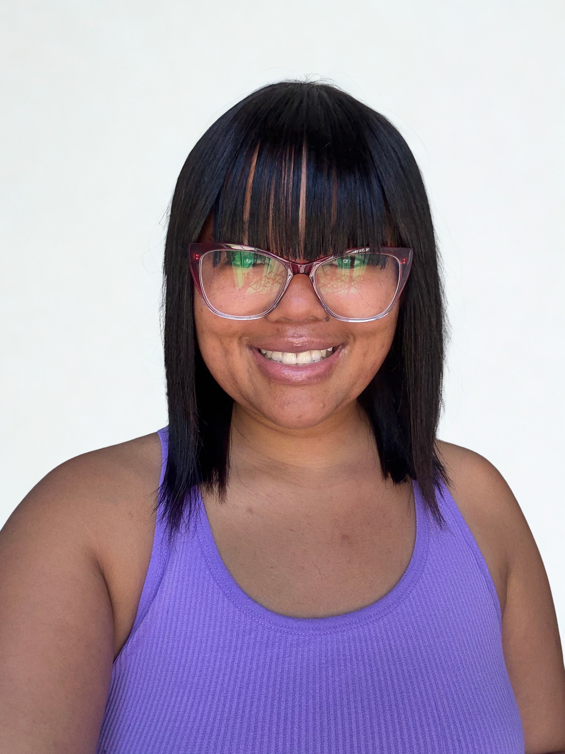 Luxury Brazilian Bob Wig|100% Human Hair|Sleek, soft and Natural look
